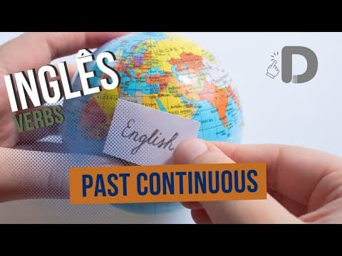 Thumbnail da aula: Past Continuous - Verbs - Inglês - Preparatório Online