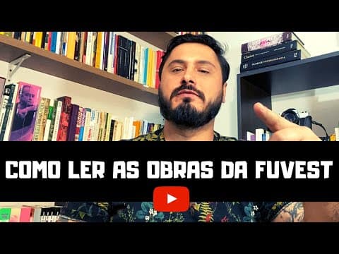 Thumbnail da aula: DICA | Em que ordem ler os livros da FUVEST (Comentários sobre a lista e análise das obras)
