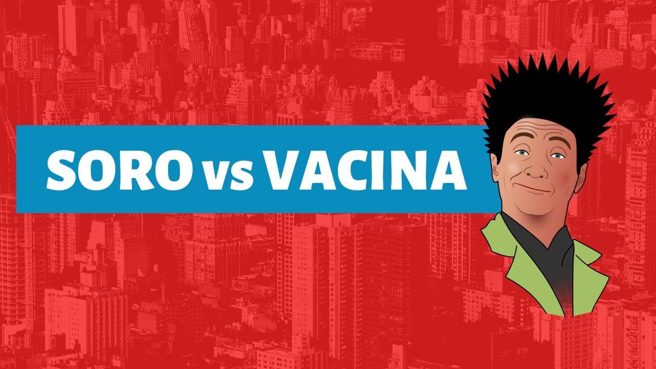Thumbnail: SORO x VACINA para o ENEM