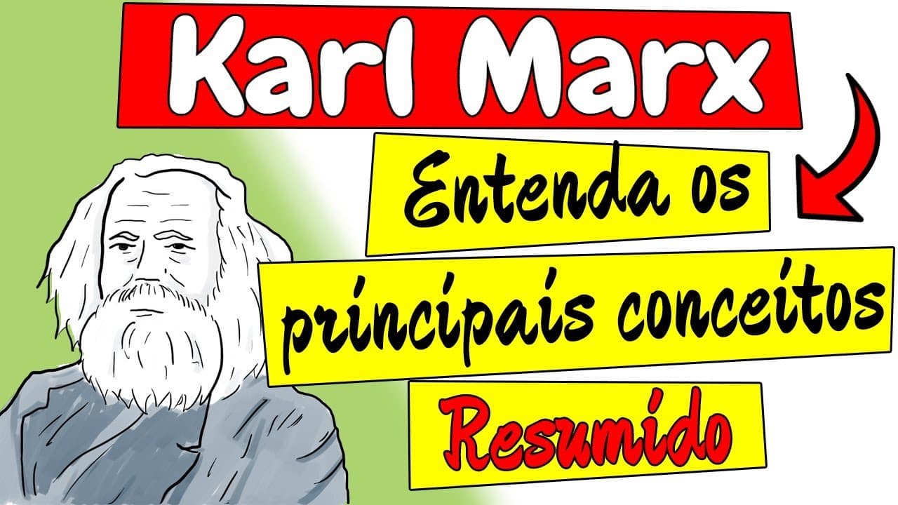 Thumbnail: Karl Marx - TRABALHO, MAIS VALIA, VALOR DE USO E DE TROCA E ALIENAÇÃO (Teorias Resumo)
