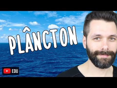 Thumbnail da aula: PLÂNCTON - ZOOPLÂNCTON E FITOPLÂNCTON | Biologia com Samuel Cunha