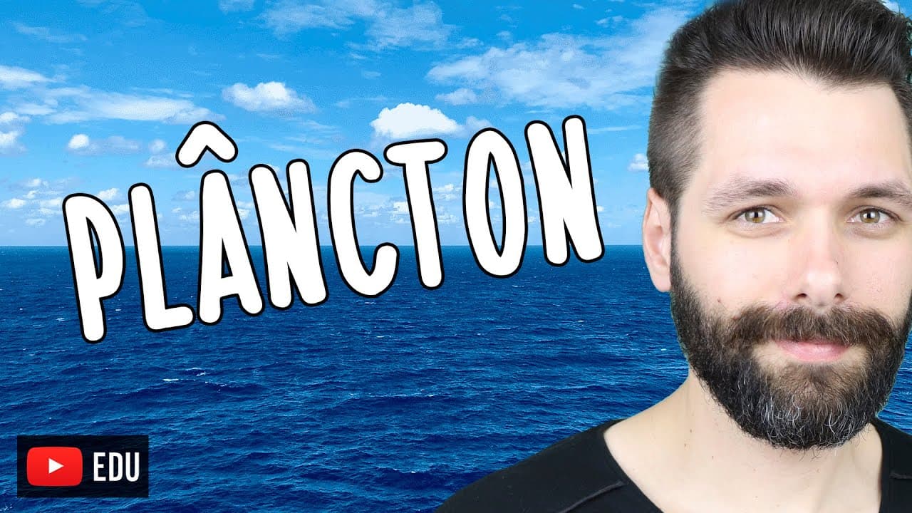 Thumbnail: PLÂNCTON - ZOOPLÂNCTON E FITOPLÂNCTON | Biologia com Samuel Cunha