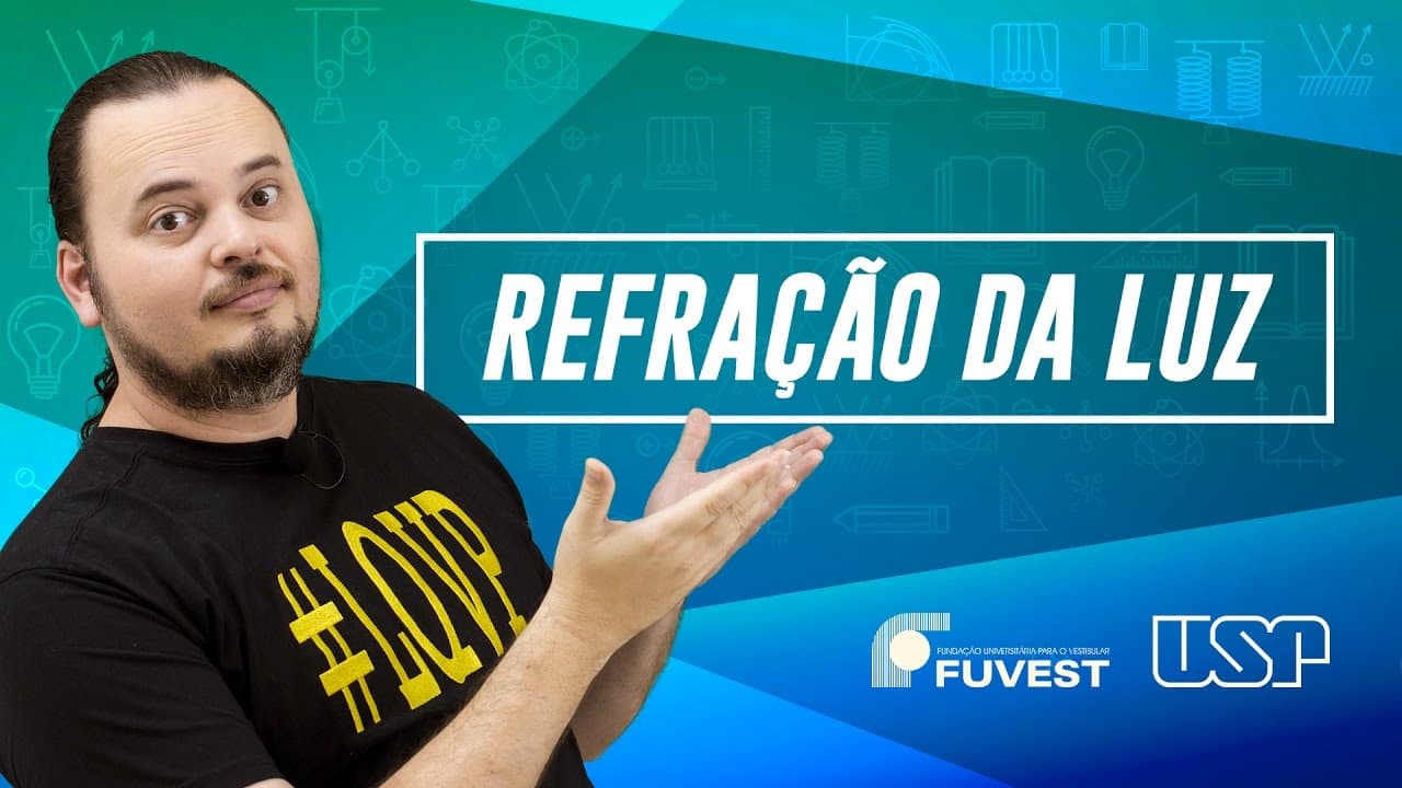 Thumbnail: Refração da luz - Revisão FUVEST #04