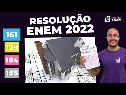 Thumbnail da aula: 🔘Questão 161 - Caderno Azul | Escala | MATEMÁTICA ENEM 2022
