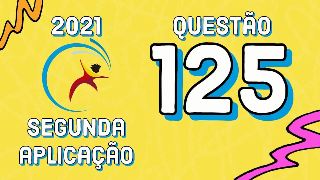 Thumbnail: ENEM 2021 | SEGUNDA APLICAÇÃO |  QUESTÃO 125 - As plantas realizam fotossíntese pela captura do gás