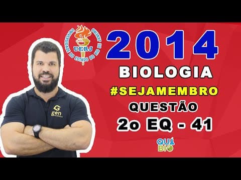 Thumbnail da aula: UERJ 2014 - 2o EQ - Questão 41 - Desde o início da colonização do ambiente terrestre houve grande