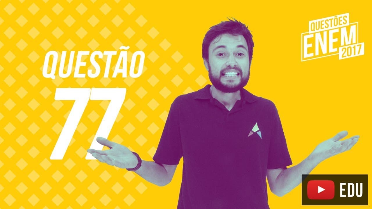 Thumbnail: Enem 2017 - Ciências Humanas | Questão 77 (Caderno Amarelo)