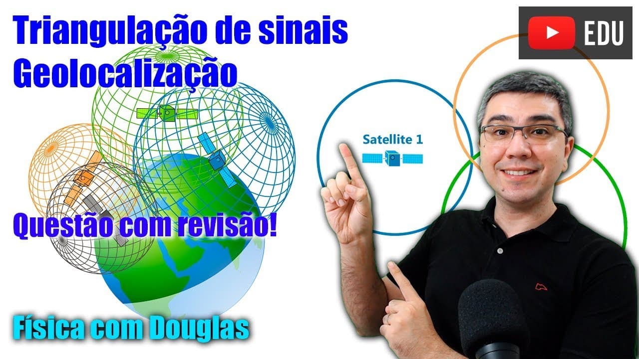 Thumbnail: Triangulação de sinal/de antenas | Questão com revisão ENEM