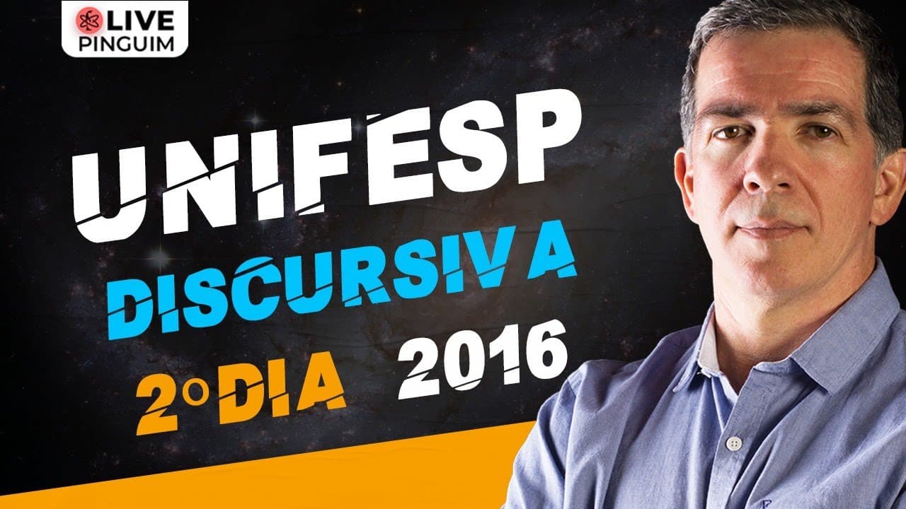 Thumbnail: UNIFESP 2016 DISCURSIVA | RESOLUÇÃO de FÍSICA | Professor Pinguim