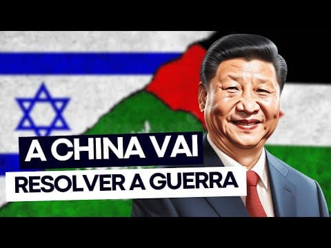 Thumbnail da aula: CHINA vai MOSTRAR quem manda no ORIENTE MÉDIO | Geopolitica |