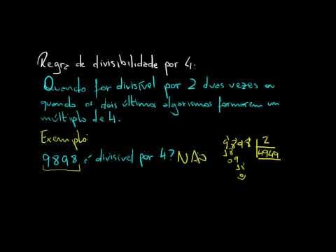 Thumbnail da aula: Matemática Rio - Regra de Divisibilidade por 4