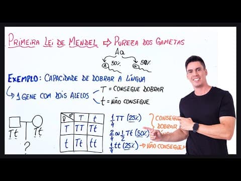 Thumbnail da aula: Resumo Primeira Lei de Mendel