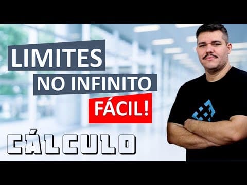 Thumbnail da aula: 📚 Limites no Infinito com macete - Fácil - Cálculo 1 - #10