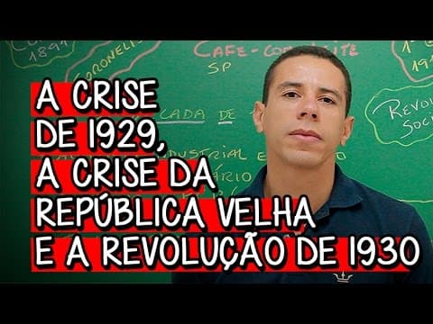 Thumbnail da aula: Panorama Geral da República Velha - Extensivo História | Descomplica
