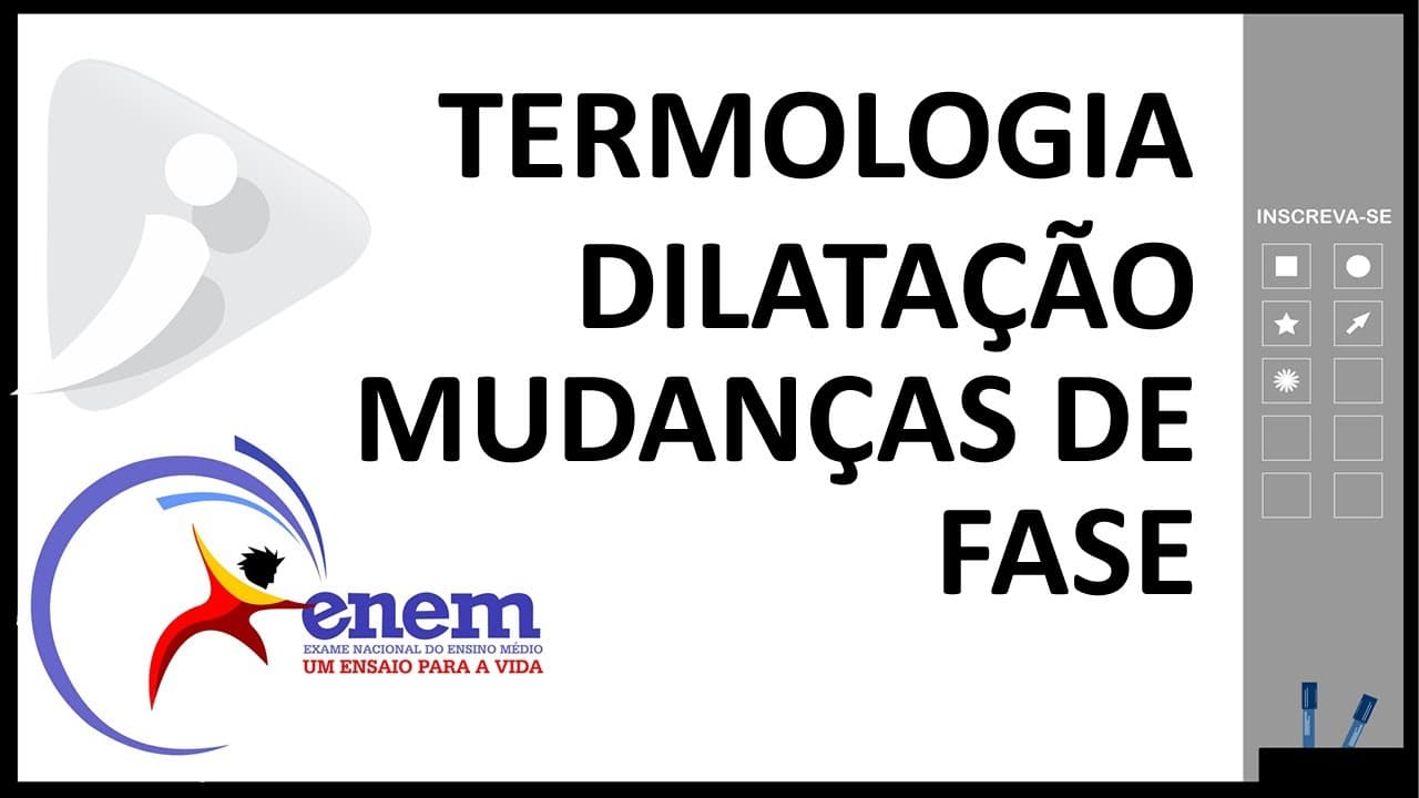 Thumbnail: Dilatação térmica e Mudanças de fase - Aula completa