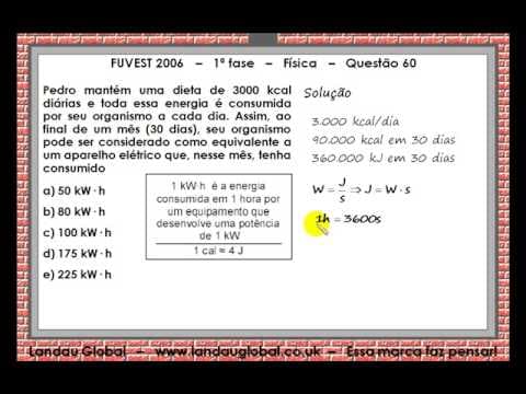 Thumbnail da aula: FUVEST USP 2006 FIS P1 Q60