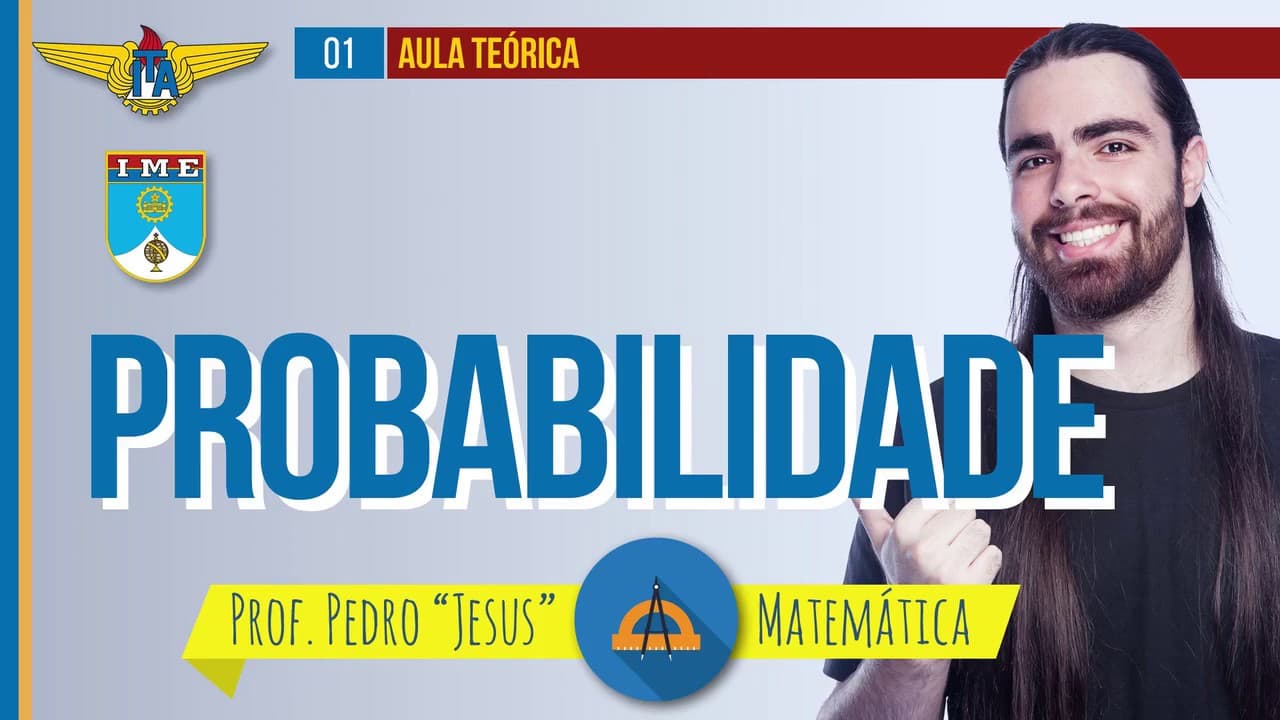 Thumbnail: PROBABILIDADE PARA ITA/IME: PARTE 1 | MATEMÁTICA | prof. Jesus
