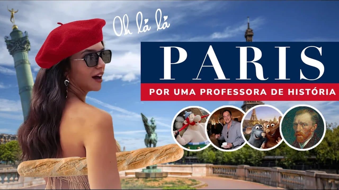 Thumbnail: ROTEIRO DE PARIS FEITO POR UMA PROFESSORA DE HISTÓRIA (Débora Aladim)
