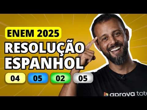 Thumbnail da aula: ENEM 2025 Espanhol  – Questão 4 | ¿Qué es la generación Alfa? Hacer cortes generacionales no es una