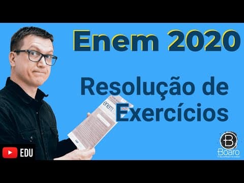 Thumbnail da aula: ENEM 2020 - RESOLUÇÃO dos EXERCÍCIOS - Os manuais de refrigerador apresentam a recomendação de que o