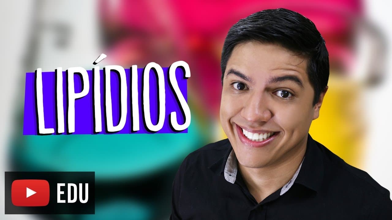 Thumbnail: LIPÍDIOS - BIOQUÍMICA - COMPOSTOS ORGÂNICOS - Biologia com o Prof. Kennedy Ramos
