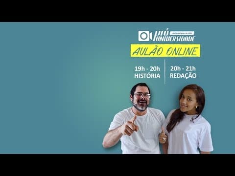 Thumbnail da aula: AULÃO UFSC 2016 | DIA 3
