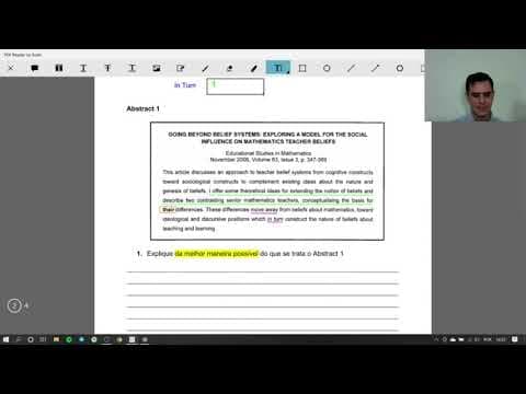 Thumbnail da aula: RESOLVENDO UMA QUESTÃO DIFÍCIL - Prova da UFJF, questão aberta