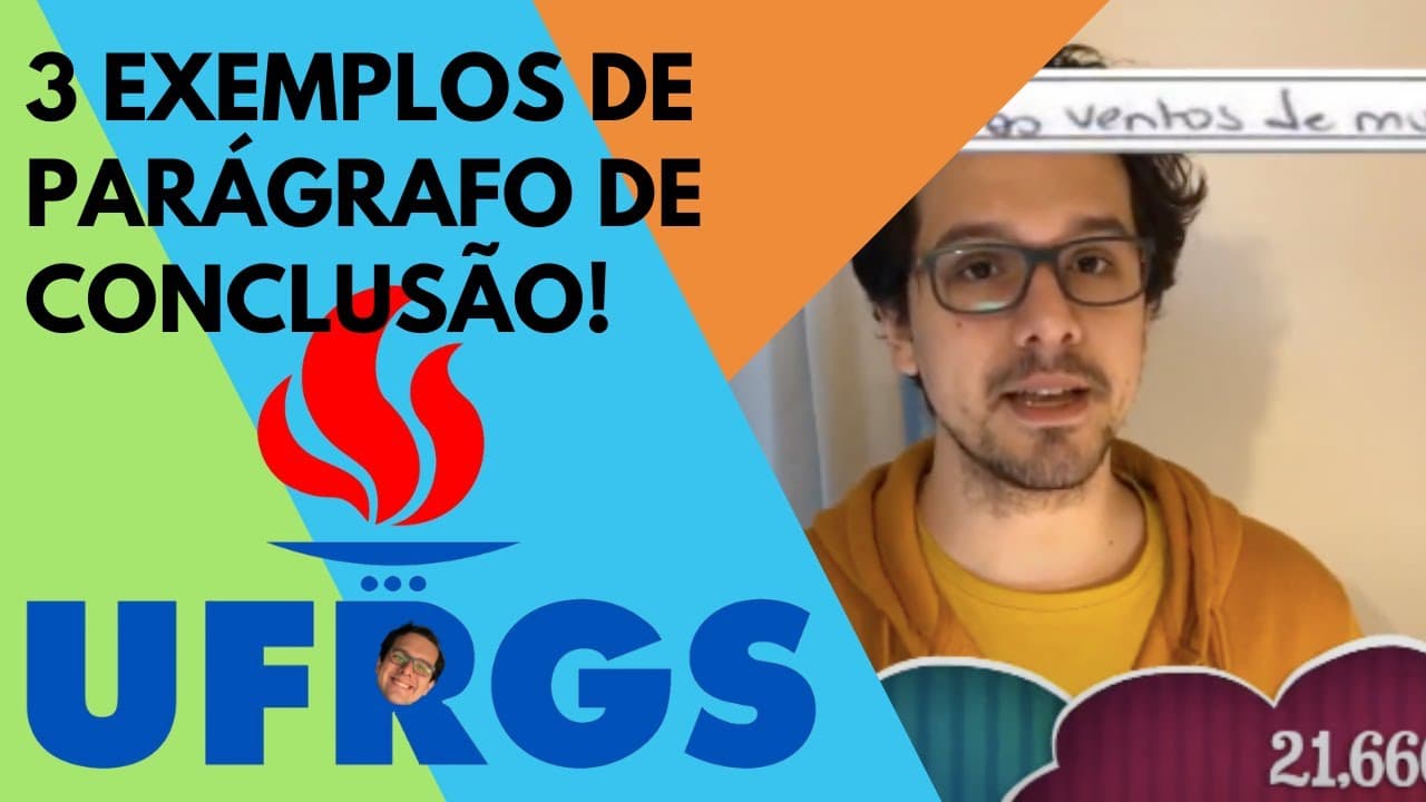 Thumbnail: Redação UFRGS - 3 exemplos de conclusão | Redaçandro