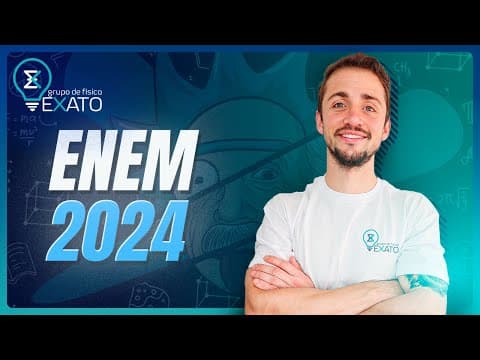 Thumbnail da aula: RESOLVIDA - (ENEM - 2024) Uma ambulância em alta velocidade com a sirene ligada desloca-se em direçã