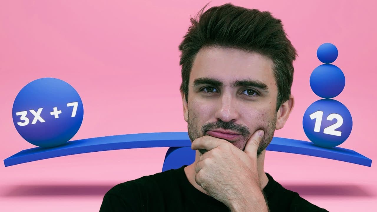 Thumbnail: Como resolver equação de 1º grau