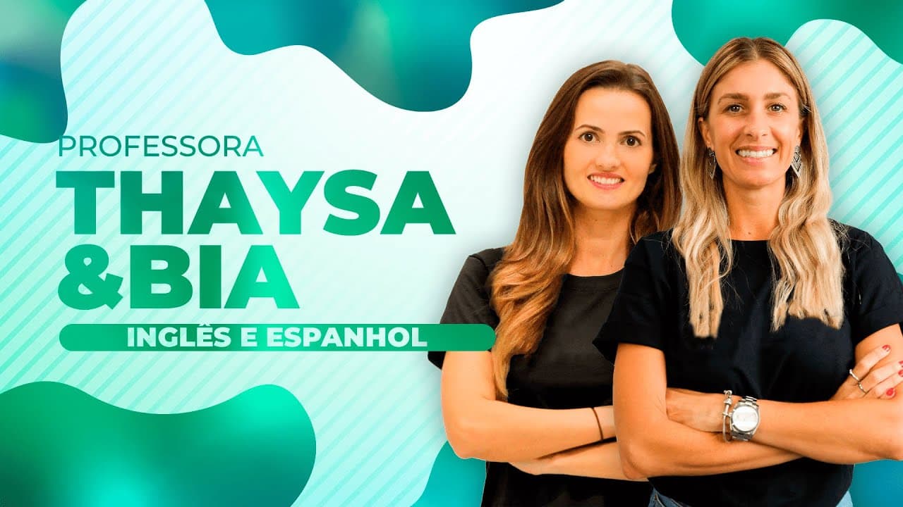 Thumbnail: Aulão Enem Inglês e Espanhol - Prof. Thaysa e Bia I EXTENSIVO ENEM BIOEXPLICA