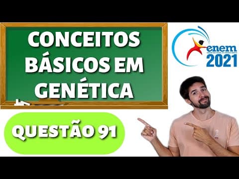 Thumbnail da aula: QUESTÃO ENEM 2021: A deficiência de lipase ácida lisossômica é uma doença hereditária associada a um