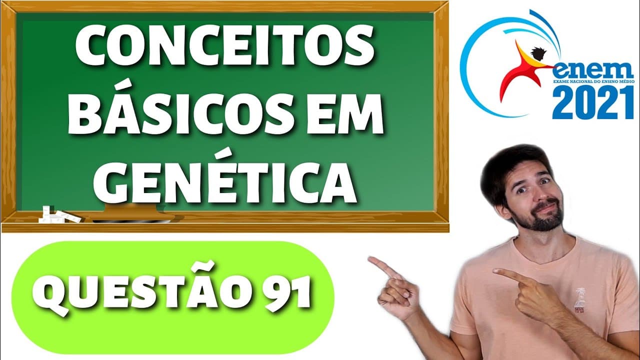 Thumbnail: QUESTÃO ENEM 2021: A deficiência de lipase ácida lisossômica é uma doença hereditária associada a um