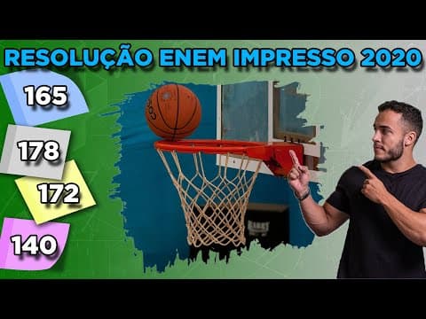 Thumbnail da aula: 🔵 Questão 165 - Caderno Azul | Estatística | MATEMÁTICA ENEM 2020