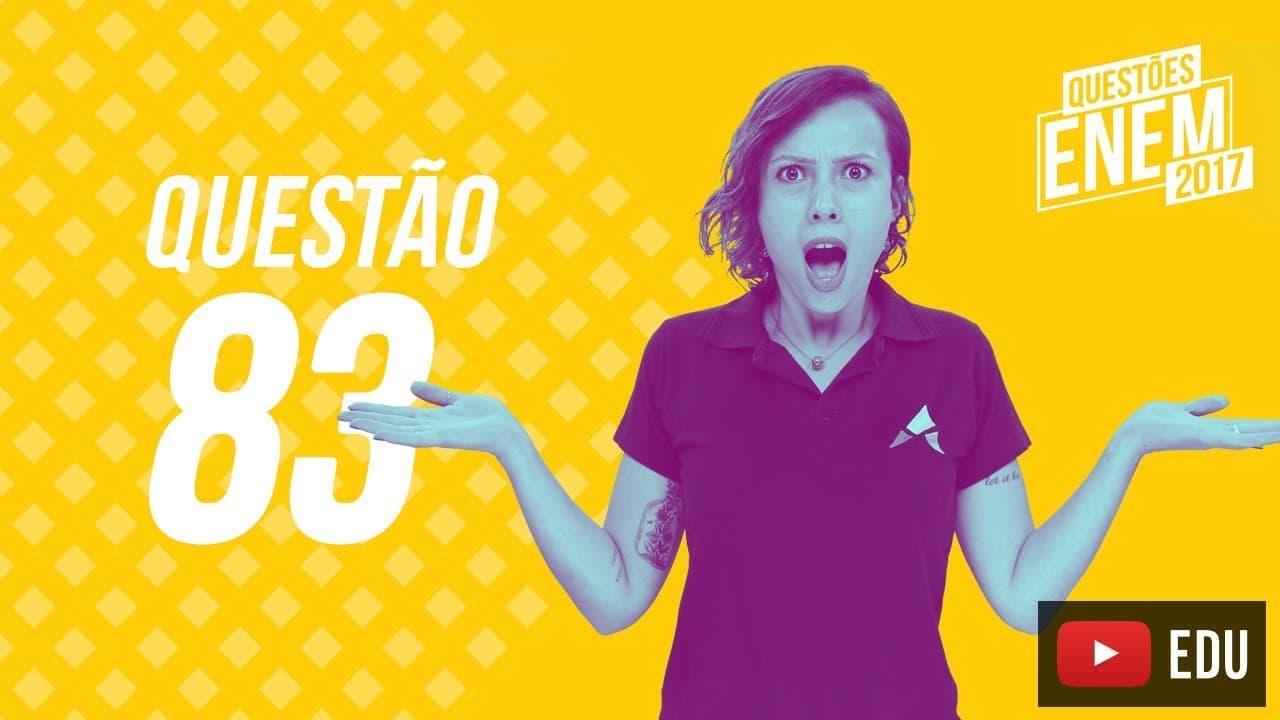 Thumbnail: Enem 2017 - Ciências Humanas | Questão 83 (Caderno Amarelo)