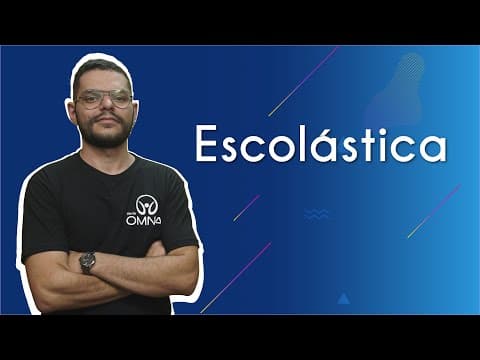 Thumbnail da aula: Filosofia Escolástica  - Brasil Escola