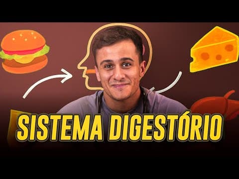 Thumbnail da aula: Construção da base de Sistema Digestório para o ENEM 2026 (extremamente didática)
