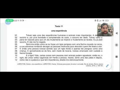 Thumbnail da aula: prova comentada Vestibular UFSC 2023  Literatura Questão 11- Crônicas de Amor e Amizade
