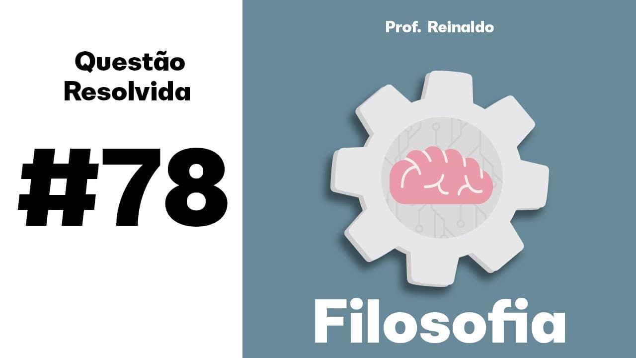 Thumbnail: Enem 2019, Filosofia - Duas coisas enchem o ânimo de admiração e veneração sempre crescentes: o céu