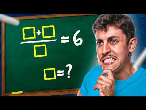 Thumbnail da aula: É mais difícil do que parece (desafio de Matemática)