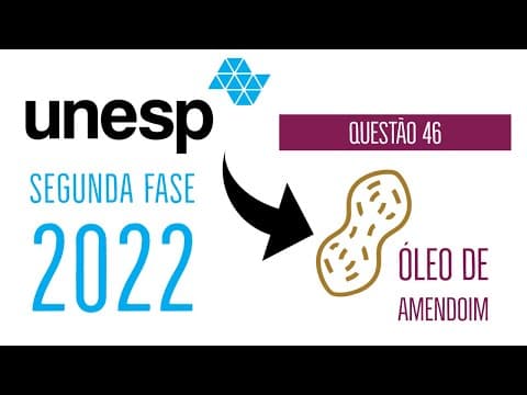 Thumbnail da aula: UNESP 2022 | SEGUNDA FASE | QUESTÃO 46