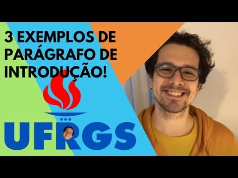 Thumbnail da aula: Redação UFRGS - 3 exemplos de introdução | Redaçandro