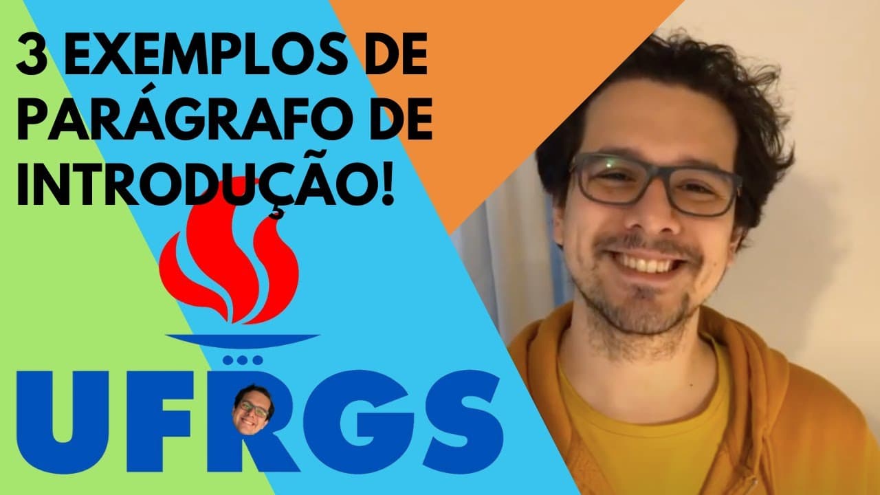 Thumbnail: Redação UFRGS - 3 exemplos de introdução | Redaçandro
