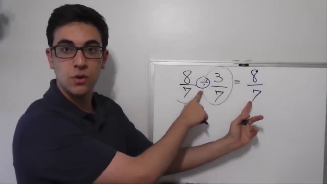 Thumbnail: OPERAÇÕES COM FRAÇÕES - Adição, subtração, multiplicação e divisão - EXATAS EXATAS