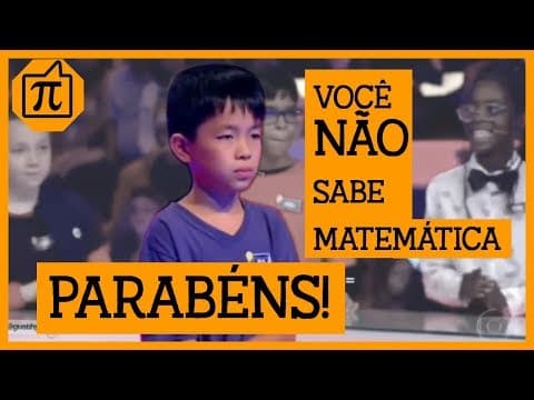 Thumbnail da aula: COMO SER UM GÊNIO DA MATEMÁTICA