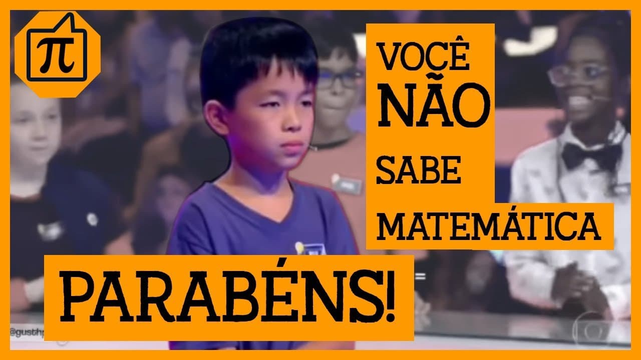 Thumbnail: COMO SER UM GÊNIO DA MATEMÁTICA