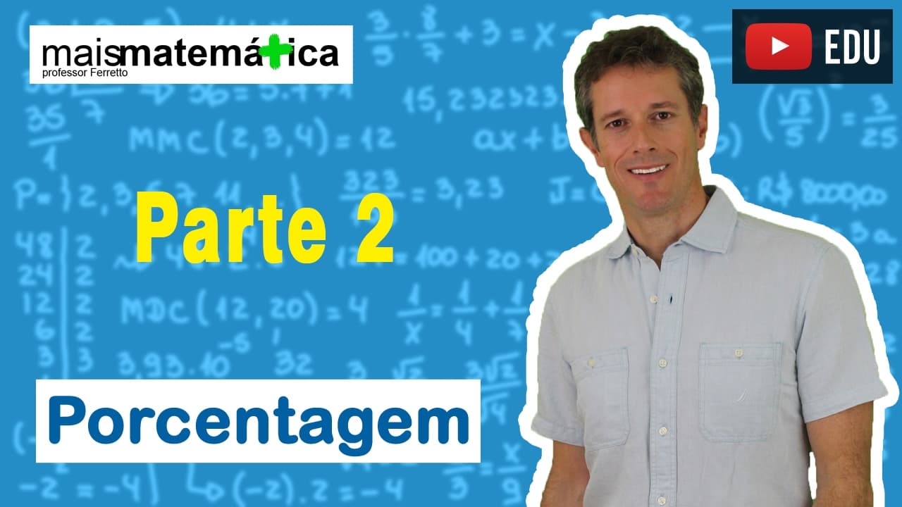 Thumbnail: Matemática Básica - Aula 27 - Porcentagem (parte 2)