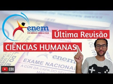 Thumbnail da aula: Aula para o #ENEM2020 | Revisão para o ENEM | Última chance!