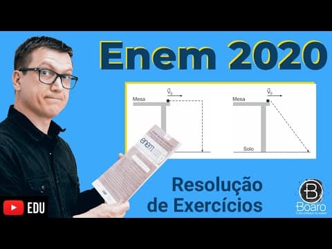 Thumbnail da aula: ENEM 2020 - RESOLUÇÃO dos EXERCÍCIOS - Nos desenhos animados, com frequência se vê um personagem