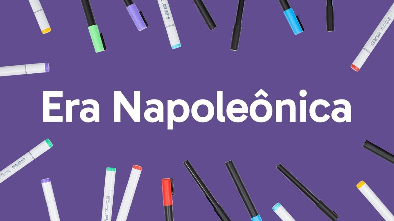 Thumbnail: ERA NAPOLEÔNICA | QUER QUE DESENHE | DESCOMPLICA